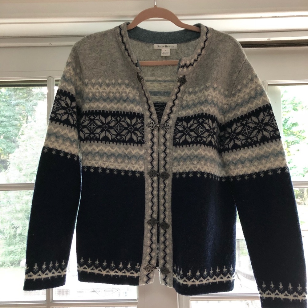 Wool winter sweater